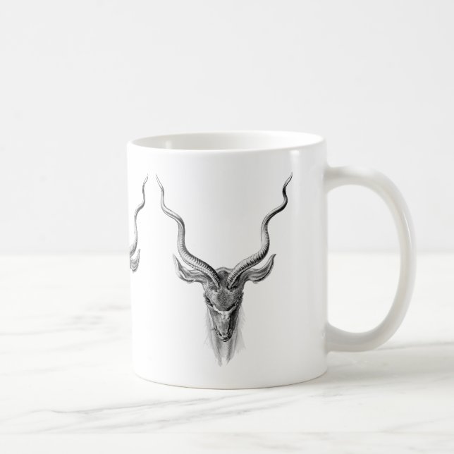Greater Kudu Coffee Mug (Right)
