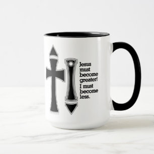 Greater-Less John 3-30-B Mug