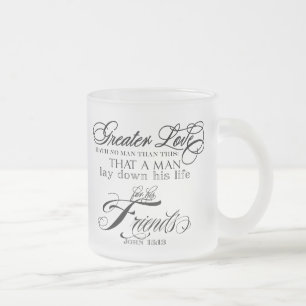 Greater Love Custom Mug