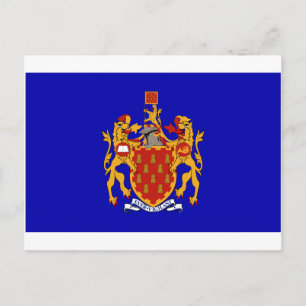 Greater Manchester Flag Postcard