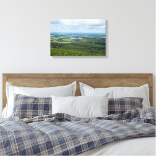 Greater Manchester From Blackstone Edge Canvas Print