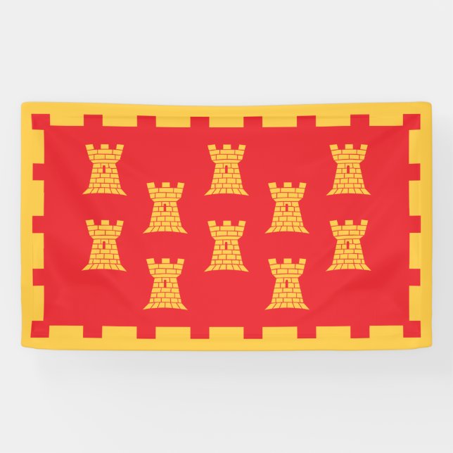 Greater Manchester (UK County) Flag Banner (Horizontal)