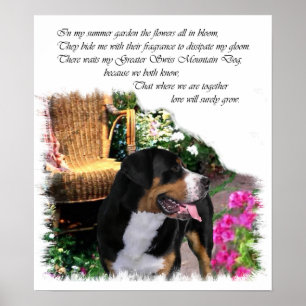 Greater Swiss Mountain Dog Art Print