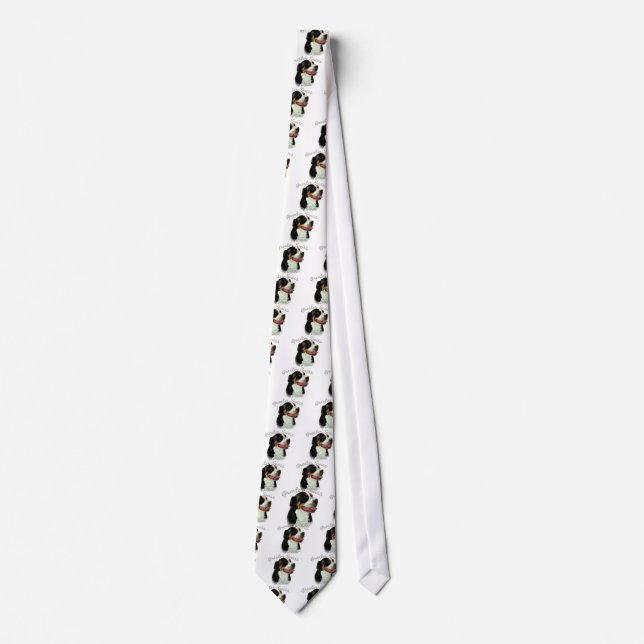 Greater Swiss Mountain Dog Dad 2 Tie (Front)