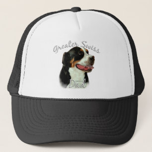 Greater Swiss Mountain Dog Dad 2 Trucker Hat