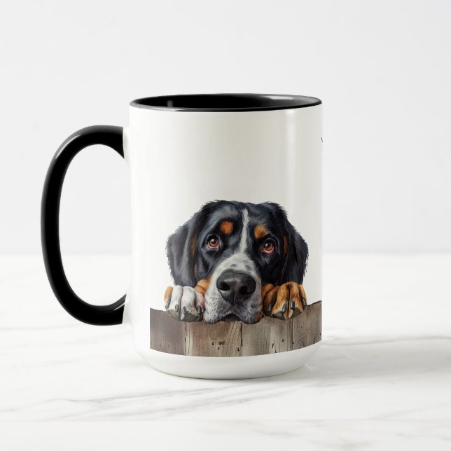 Greater Swiss Mountain Dog Mug (Left)