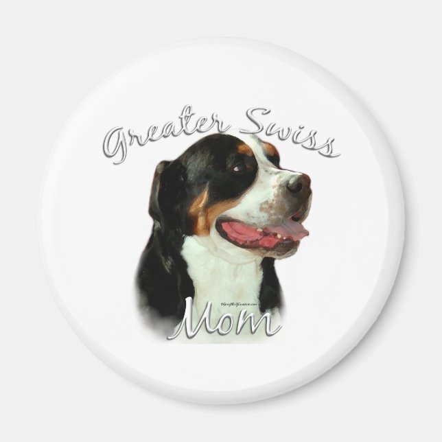 Greater Swiss Mountain Dog Mum 2 Magnet (Front)