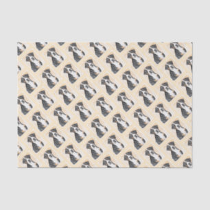 Greater Swiss Mountain Dog Painting - Original Art Tissue Paper