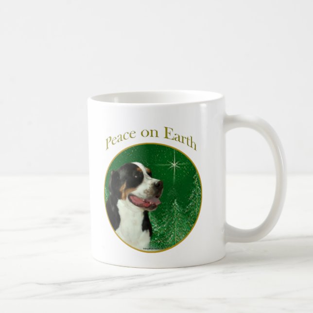 Greater Swiss Mountain Dog Peace Coffee Mug (Right)