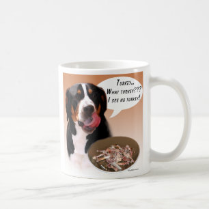 Greater Swiss Mountain Dog Turkey Coffee Mug
