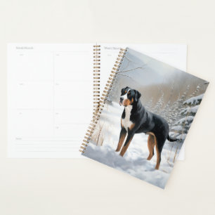 Greater Swiss Mountain Let It Snow Christmas Planner