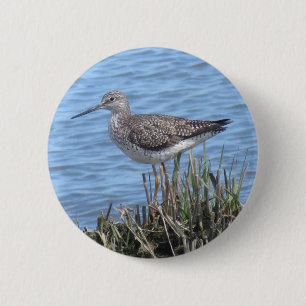Greater Yellowlegs button