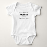 Greatest Adventure Infant Outfit- Announcement