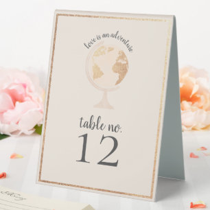 Greatest Adventure World Globe Map Travel Wedding