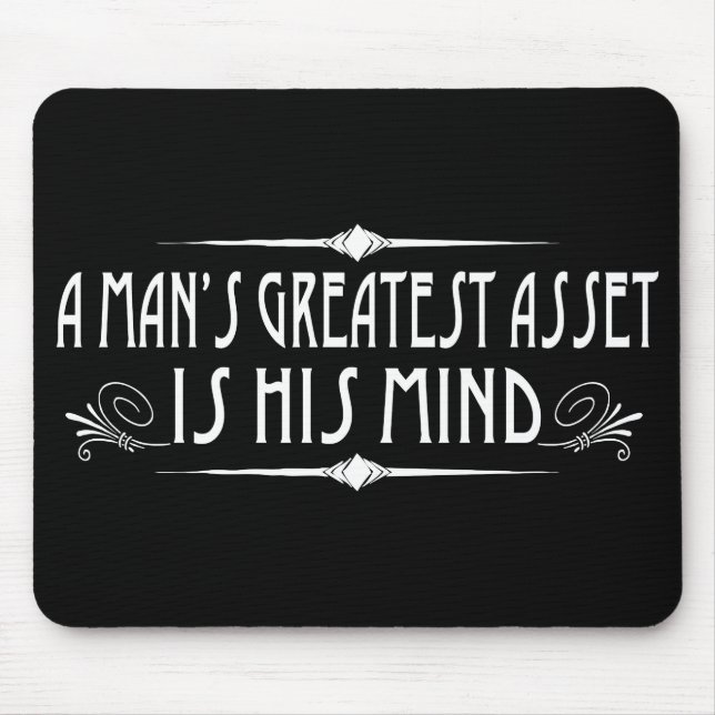 Greatest Asset Mousepad (Front)