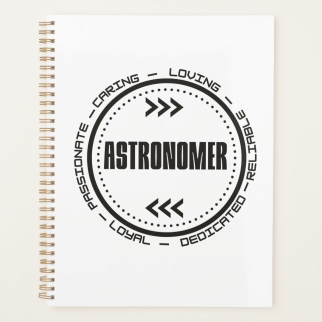 Greatest Astronomer Planner (Front)