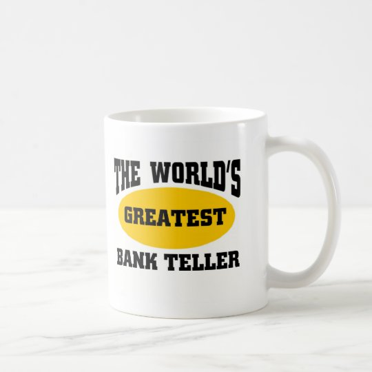 GREATEST BANK TELLER COFFEE MUG