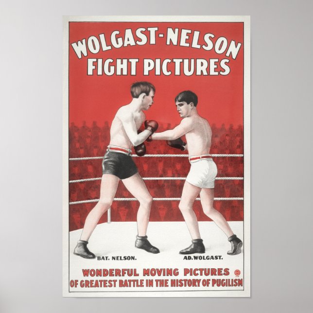 Greatest Battle in the History of Pugilism Poster (Front)