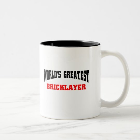 Greatest Bricklayer Two-Tone Coffee Mug