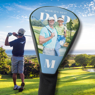 Greatest Dad Custom Photo Monogram Golf Course Head Cover