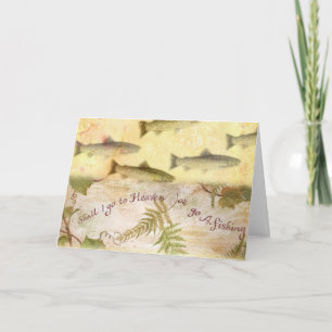 GREATEST DAD FATHERS DAY POEM FISHING GREETING CARD