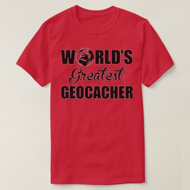 Greatest Geocacher T-Shirt (Design Front)