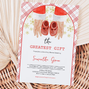 Greatest Gift Baby Shower Invitation