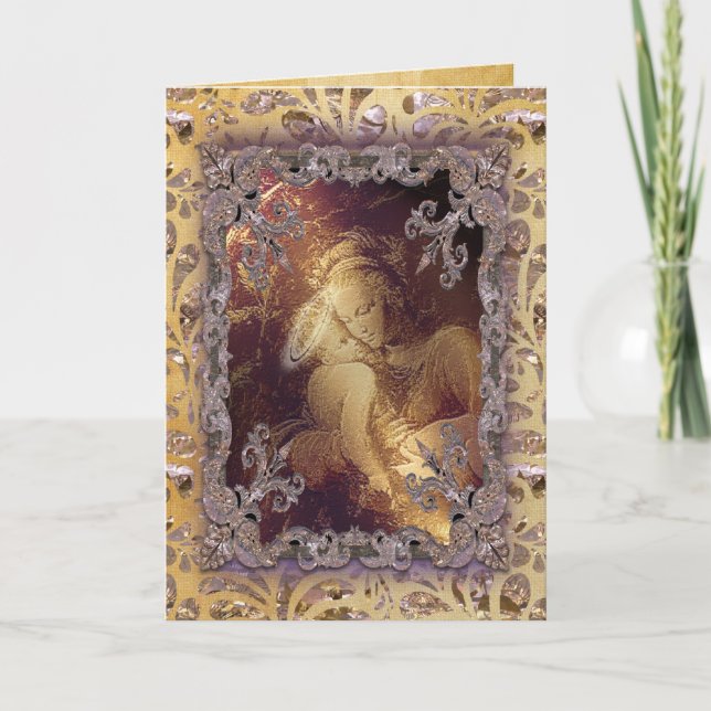 Greatest Gift Victorian Holiday Card (Front)
