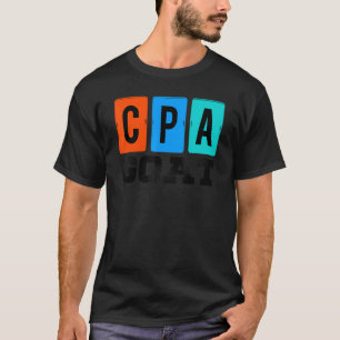 Greatest Goat Accountant Cpa Taxes Bookkeeper Cut T-Shirt