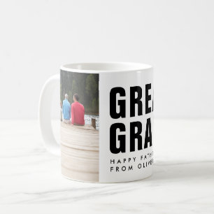 Greatest. Grandpa. Father's Day Photo Coffee Mug