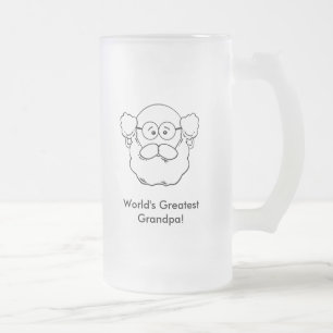 Greatest Grandpa Frosted Mug