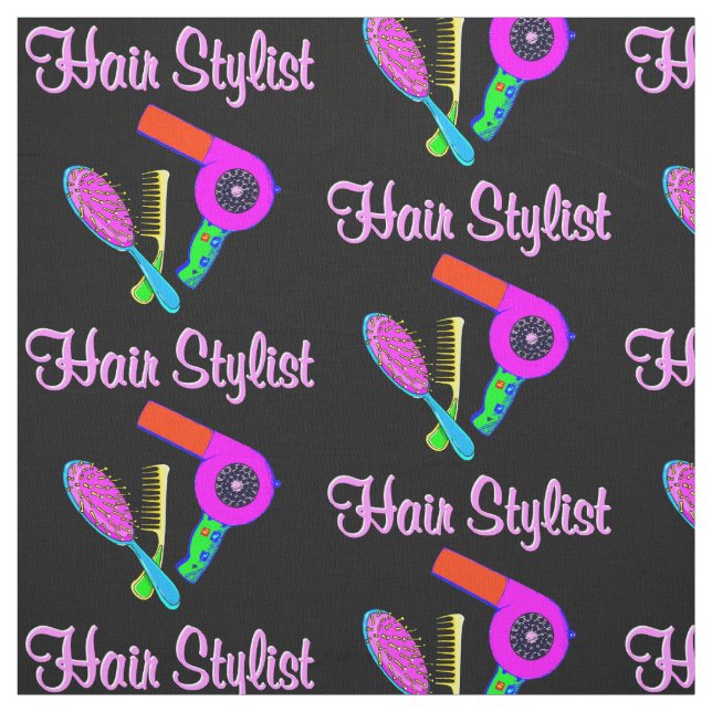 GREATEST HAIR STYLIST FABRIC (Swatch)