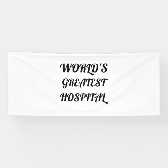 GREATEST HOSPITAL BANNER (Horizontal)