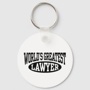 Greatest Lawyer Keychain