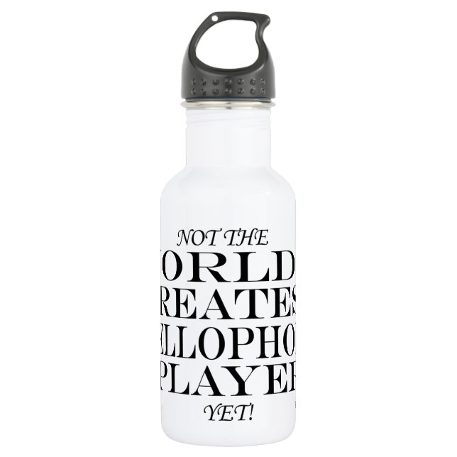 Greatest Mellophone Player Yet 532 Ml Water Bottle (Front)
