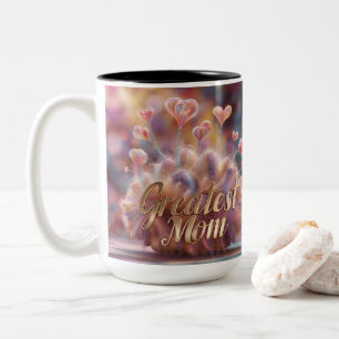Greatest Mum  Two-Tone Coffee Mug