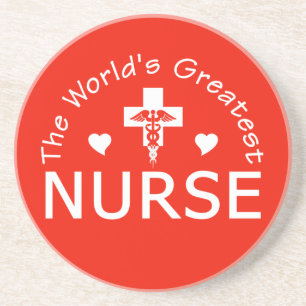 Greatest Nurse coaster