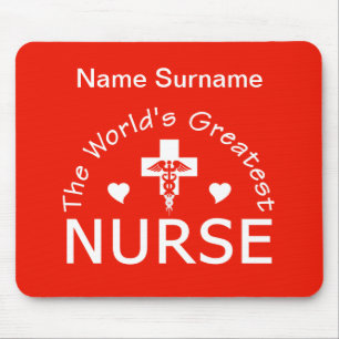 Greatest Nurse mousepad - customize!