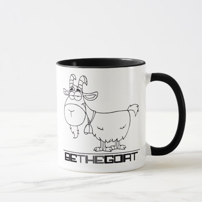 Greatest of All Time: Be the Goat Mug (Right)