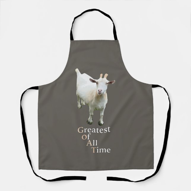Greatest of all time Goat Apron (Front)