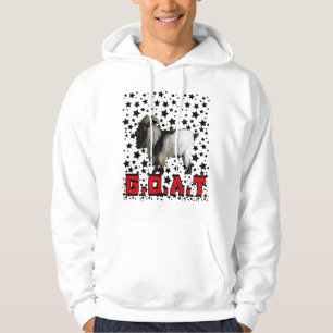 GREATEST OF ALL TIME GOAT RED HOODIE
