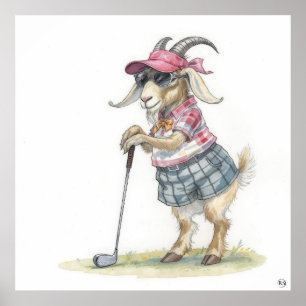 Greatest Of All Time - Golf Art Print