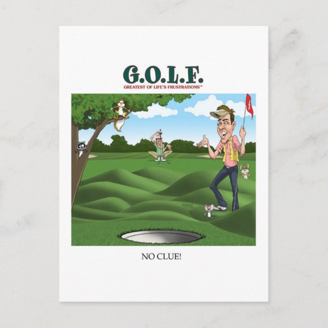 GREATEST OF LIFE'S FRUSTRATIONS POSTCARD (Front)