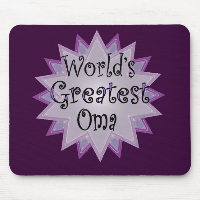 greatest.oma mouse mat (Front)