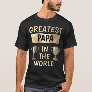 Greatest Papa Personalized T-Shirt