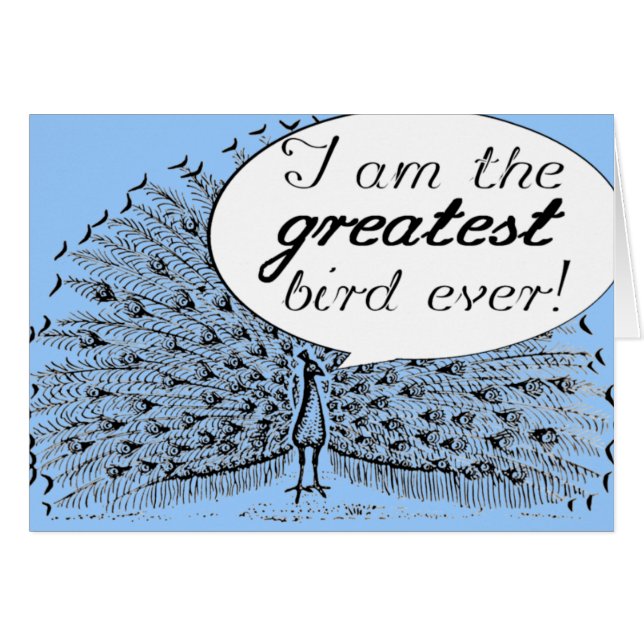 Greatest Peacock (Front Horizontal)