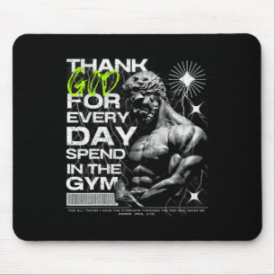 Greatful Gym Brother Uni-adults Gym Mouse Mat