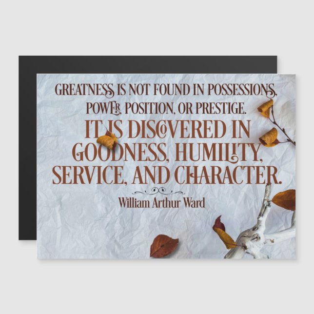 Greatness is Discovered (Front/Back)