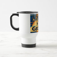 Greatness Is In The Groove 2 travel mug