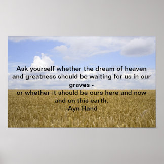 Greatness on Earth Poster